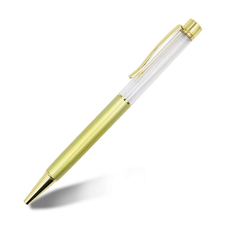 Wholesale DIY Metal Pen Empty, Pen Girl, Floating Pen