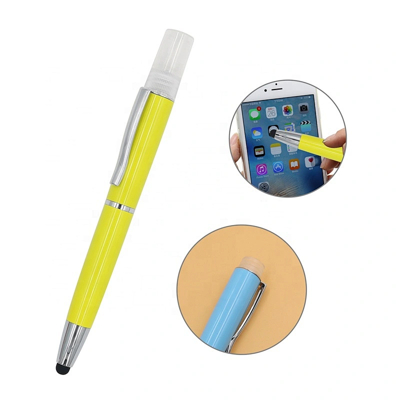Personal healthcare new 10 ml pen spray bottle, stylus pen sanitizer spray, spray pen