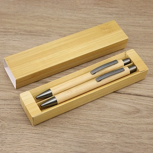 corporate gift set Bamboo pen set Bamboo ballpen Stylus pen  ECO promotion gift pens