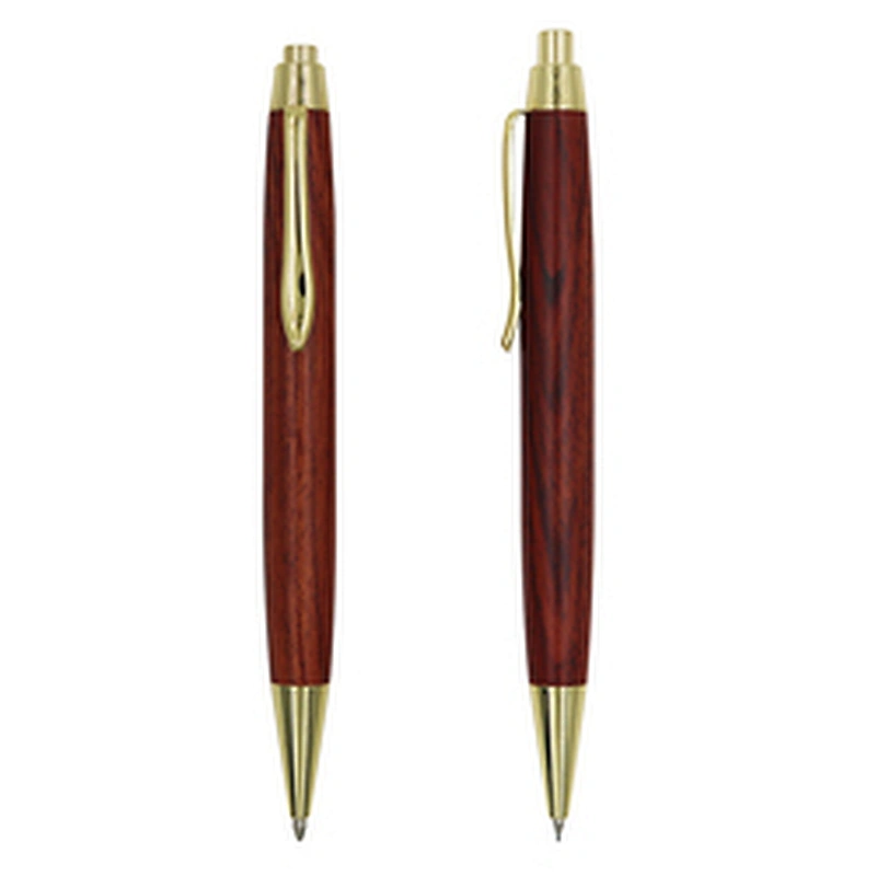 High quality Fashionable Wooden pen Personalized Eco Friendly Click Ball Bamboo Pen