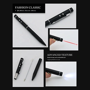 3 in 1  Laser Pointer Pen With Writing function