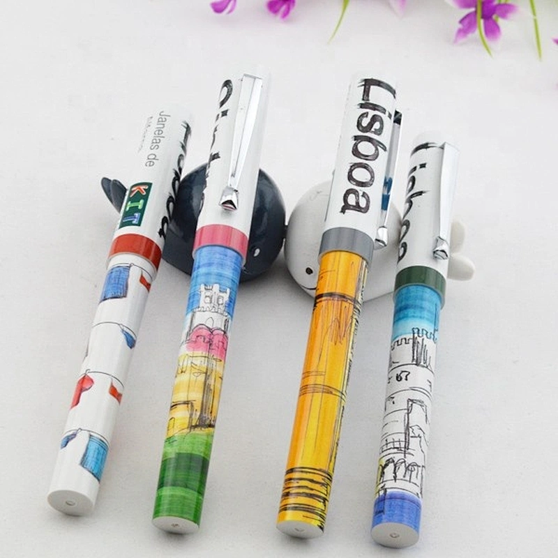 Superseptember Souvenir Gift Plastic Full Color Printing On Pen