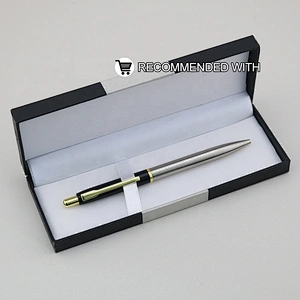 Stainless Logo Pen Customer Printed Logo Pen Hotel Slim Metal Pen