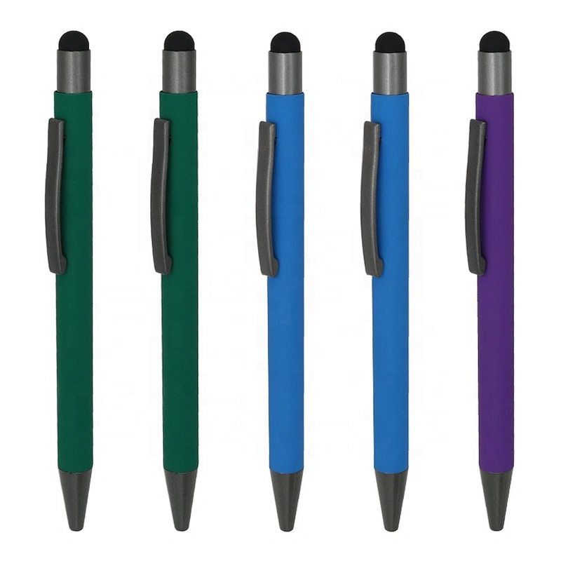 Hot Selling Promotional Pen Custom Logo Aluminum Pen Stylus Metal Pen With Custom Logo