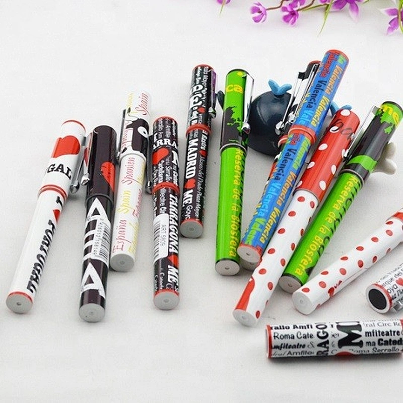 Superseptember Souvenir Gift Plastic Full Color Printing On Pen