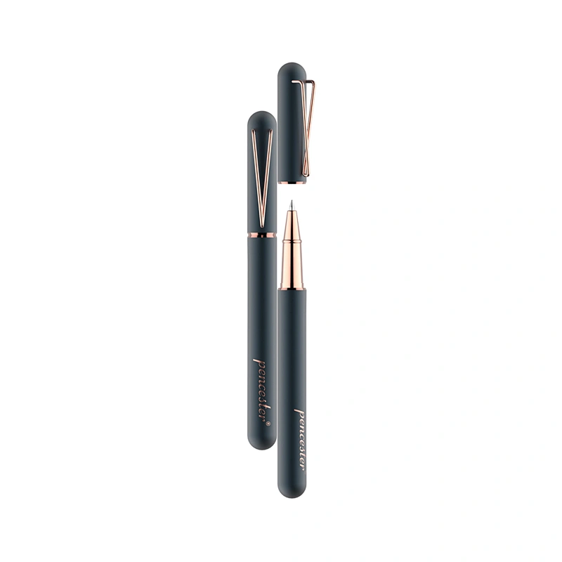 Ready to ship Pencester Brand novelty metal pen customized roller pen business gift pen