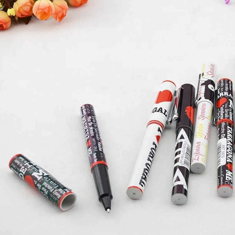 Superseptember Souvenir Gift Plastic Full Color Printing On Pen