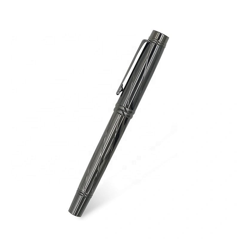 First Gifts luxury heavy fountain  pen large OEM logo fountain pens ink