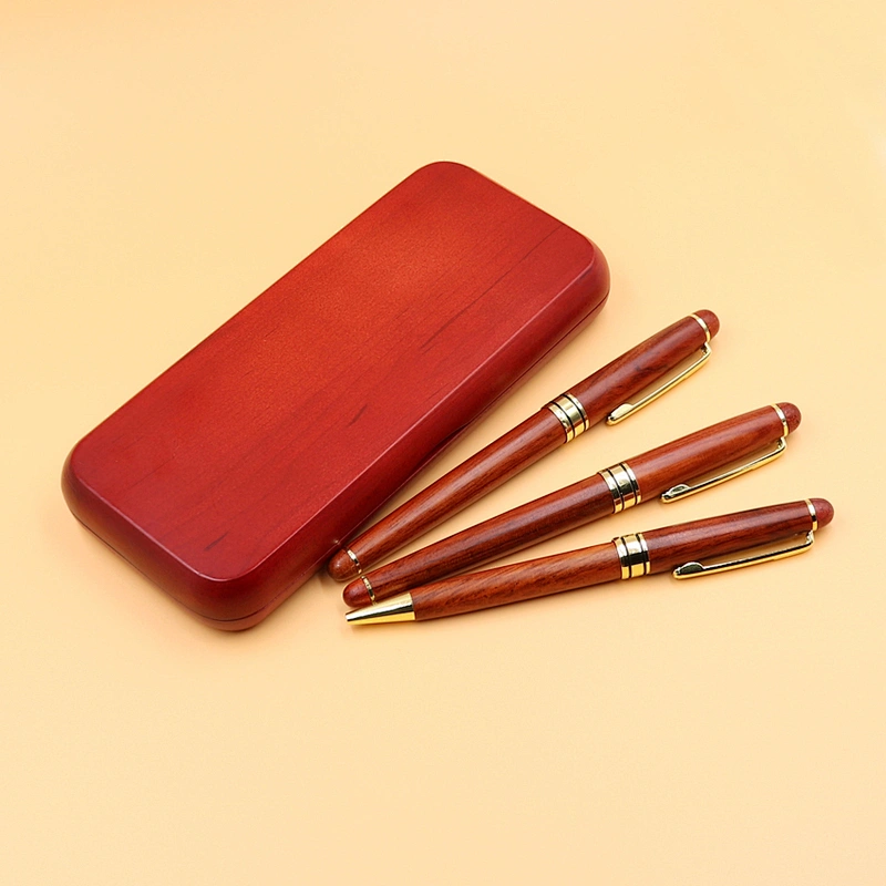 Customer  Brand Wooden Fountain Pen  Wood Pen With Case  Wood Pen Kit