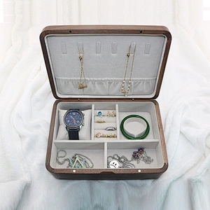 Wholesale handmade bracelet necklace ring watch wooden storage boxes wooden boxes for gifts jewelry box organizer