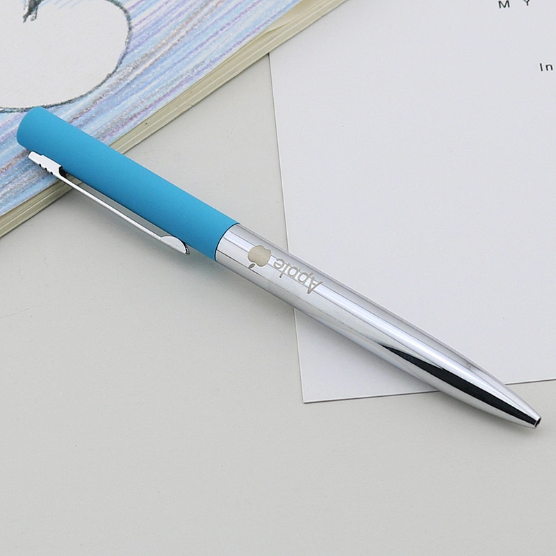 Stainless Steel Business Pen Ballpoint With Customer Logo Be Laser Engraved