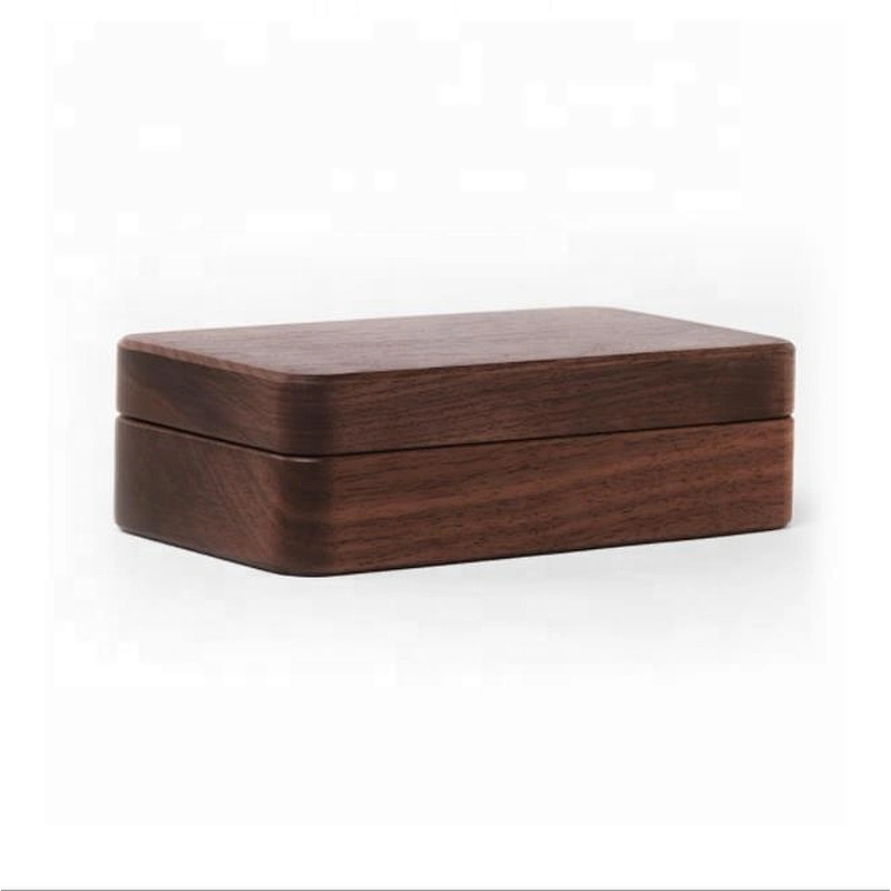 Custom Logo wedding birthday gift Walnut luxury jewelry box organizer jewelry storage box