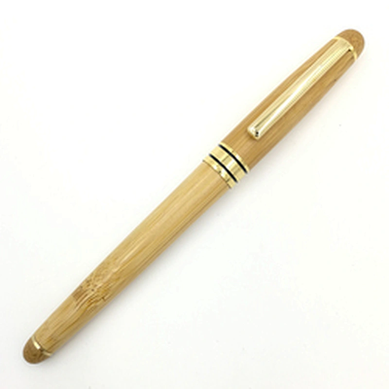 High quality luxury handmade bamboo rosewood roller pens custom logo wooden pen