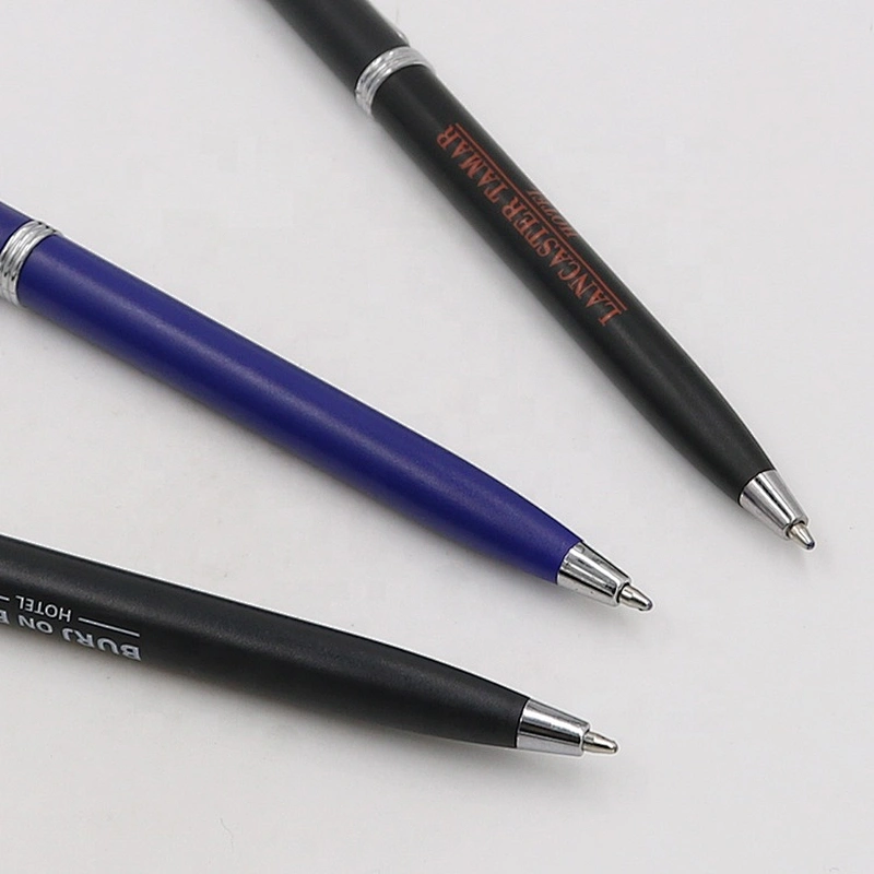 Twist Action Hoel Pens With Custom Logo Promotional Ballpoint Pen Plastic