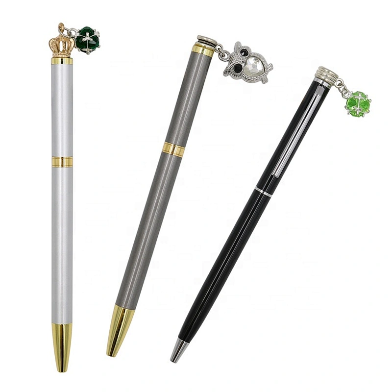 Christmas Gift pen colorful gift pen with small pendant kids gift pen