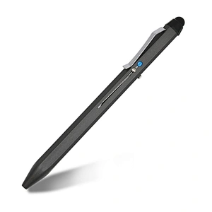 2022 Promotional hexagon pens 4 color ink ballpoint pen with stylus
