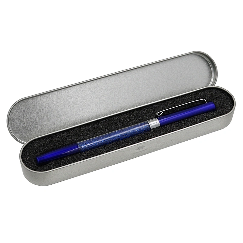 Metal Pencil Case Small Metal Tin Box Hinge