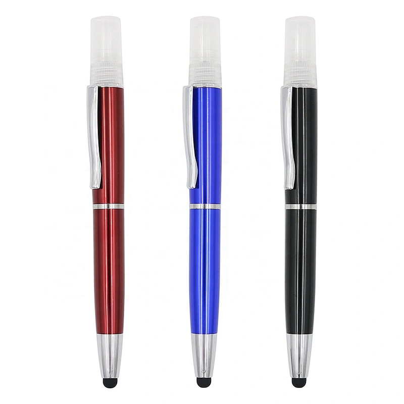 Personal healthcare new 10 ml pen spray bottle, stylus pen sanitizer spray, spray pen