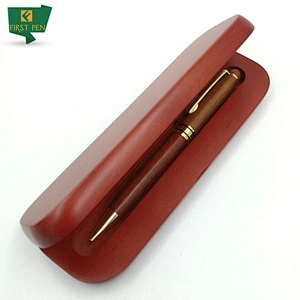 Elegant Wooden Fountain Pen Box Wood Display Box
