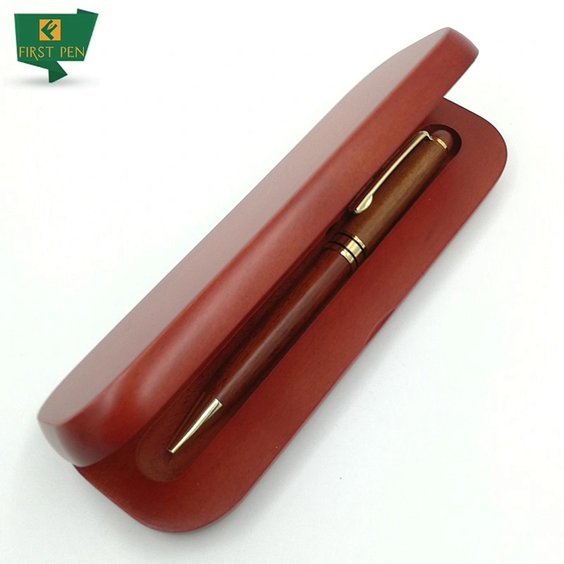 Elegant Wooden Fountain Pen Box Wood Display Box