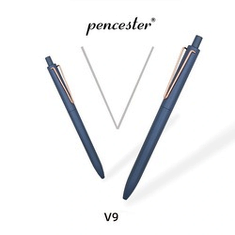 Unique V clip office and school 0.5mm custom gel pen free samples gel pen wholesale gel pens