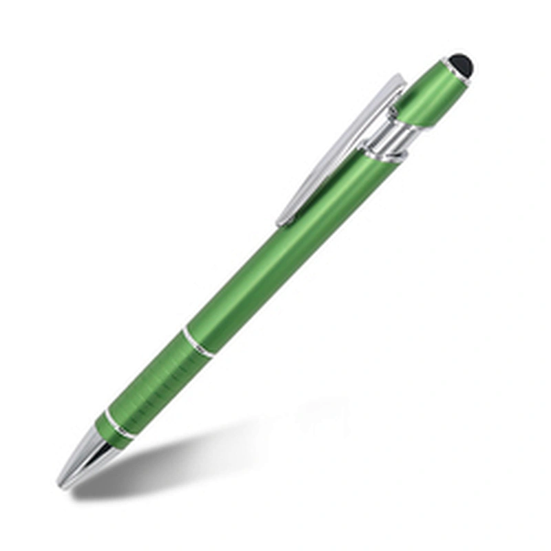 Hot Selling Promotional Metal Ballpoint Pens Stylus Soft touch Screen Pen 2 In 1 With Custom Logo