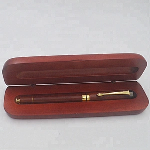 Elegant Wooden Fountain Pen Box Wood Display Box