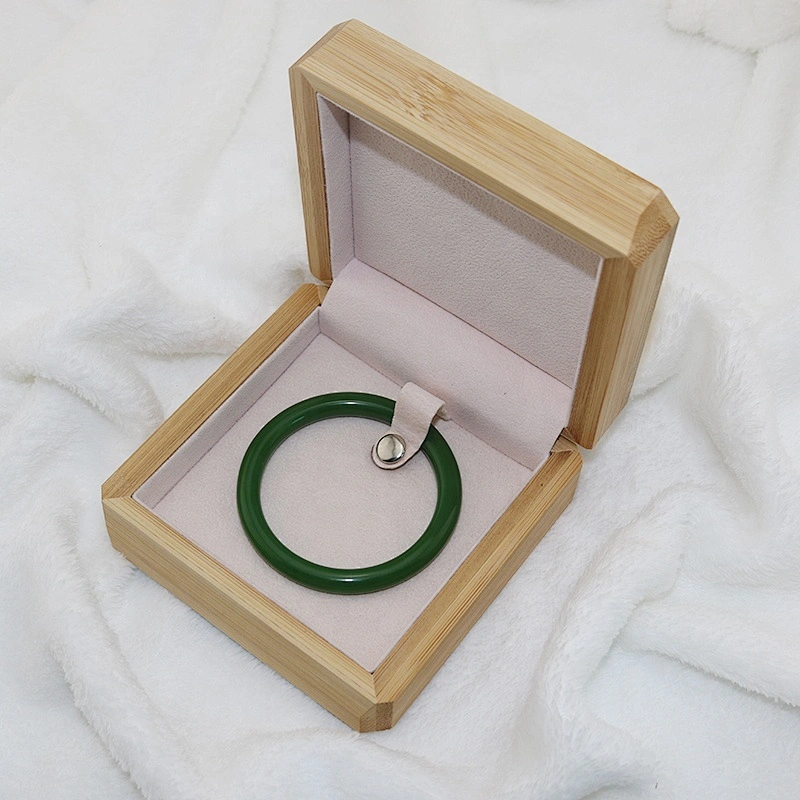 Bamboo personalized jewelry box for girls Bracelet vintage jewelry box small wooden jewelry box