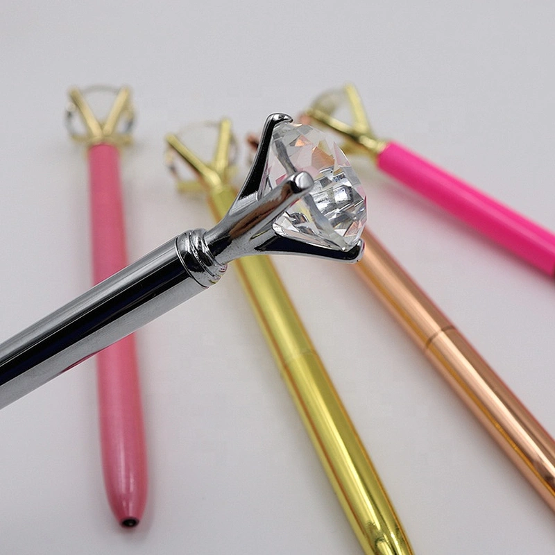 High Quality Crystal Ball Pen, Diamond Crystal Pen, Crystal Pen
