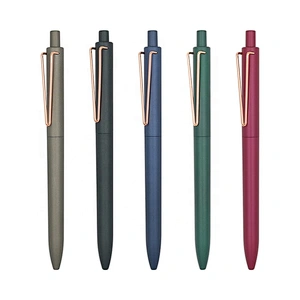 Unique V clip office and school 0.5mm custom gel pen free samples gel pen wholesale gel pens