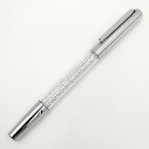 Popular promotional stylish office gift alpen gold clip ballpoint pen glitter crystal ball pen