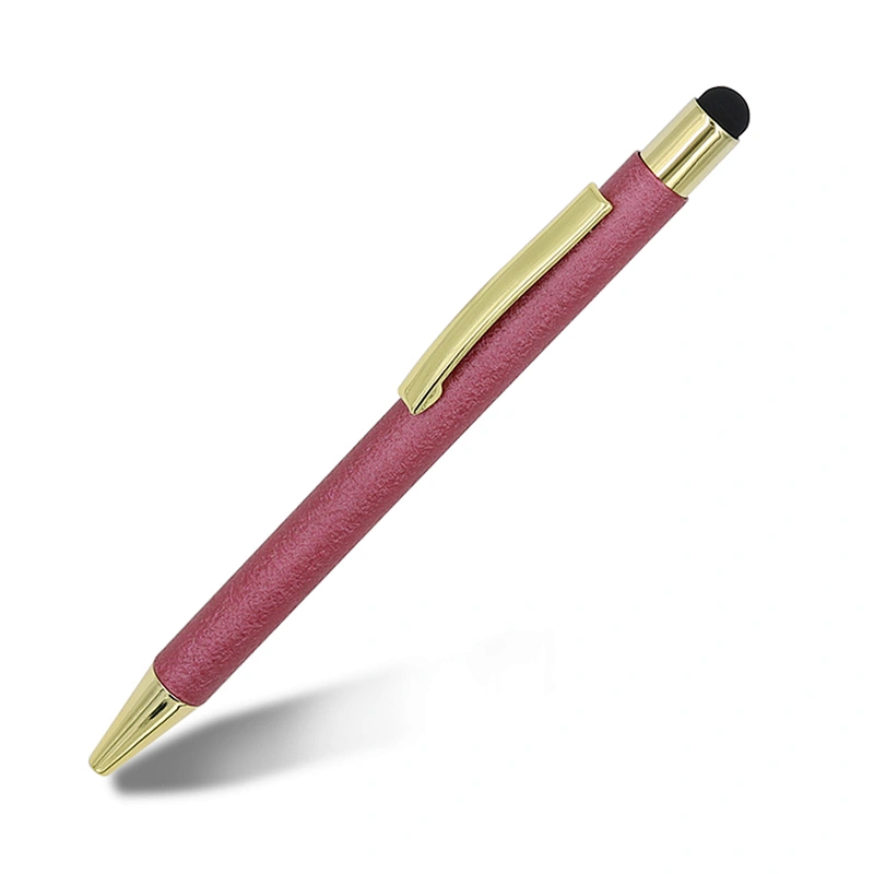 New  Arrive Promotional  Gold Trims Metal Ballpoint Pen ,Lady Pen