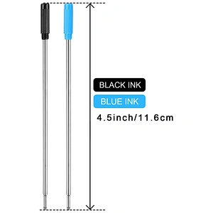 metal  pen cartridge refills ink for slim Ballpoint Pen Replaceable pen refill ballpoint