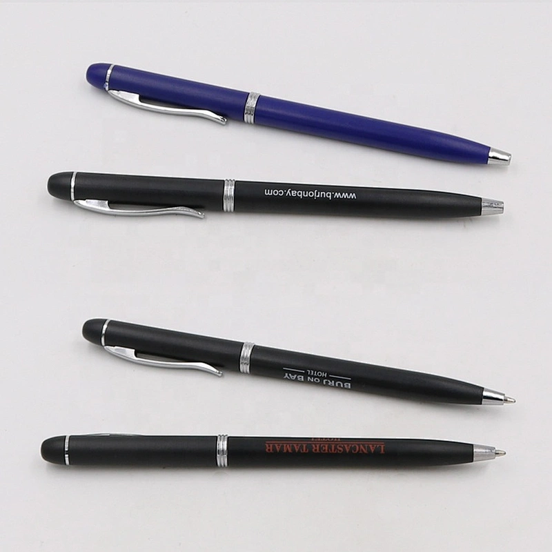 Twist Action Hoel Pens With Custom Logo Promotional Ballpoint Pen Plastic