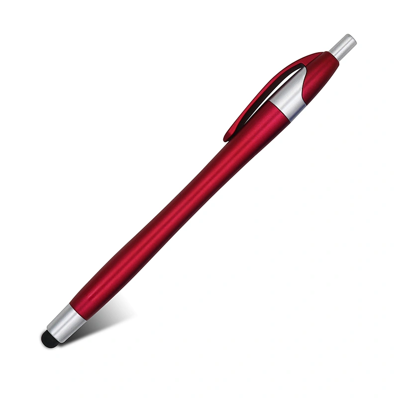 Cheap plastic office and school tip stylus ballpoint pen