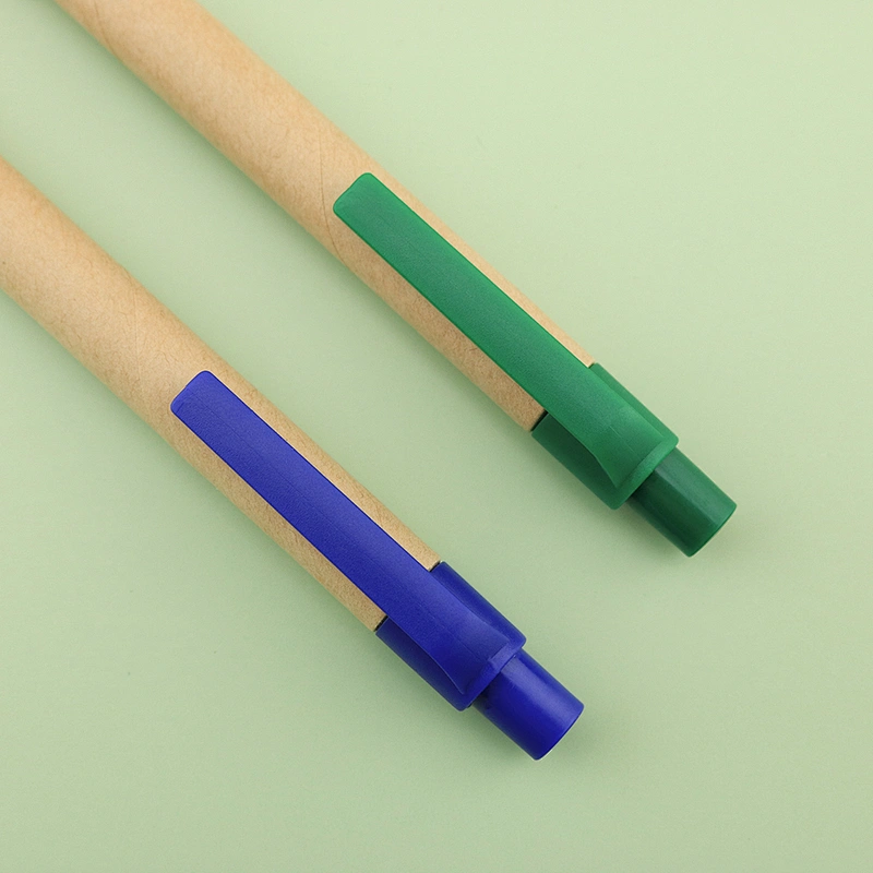 Cheap custom logo eco-friendly paper pen