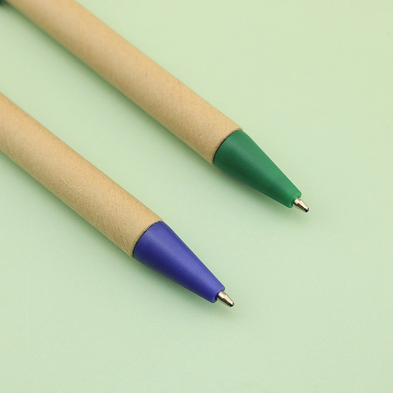 Cheap custom logo eco-friendly paper pen