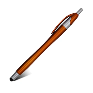 Cheap plastic office and school tip stylus ballpoint pen