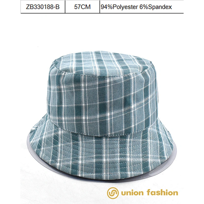 Wholesale unisex custom embroidery logo cotton travel solid outdoor flat top wide brim kids fisherman bucket hat cap
