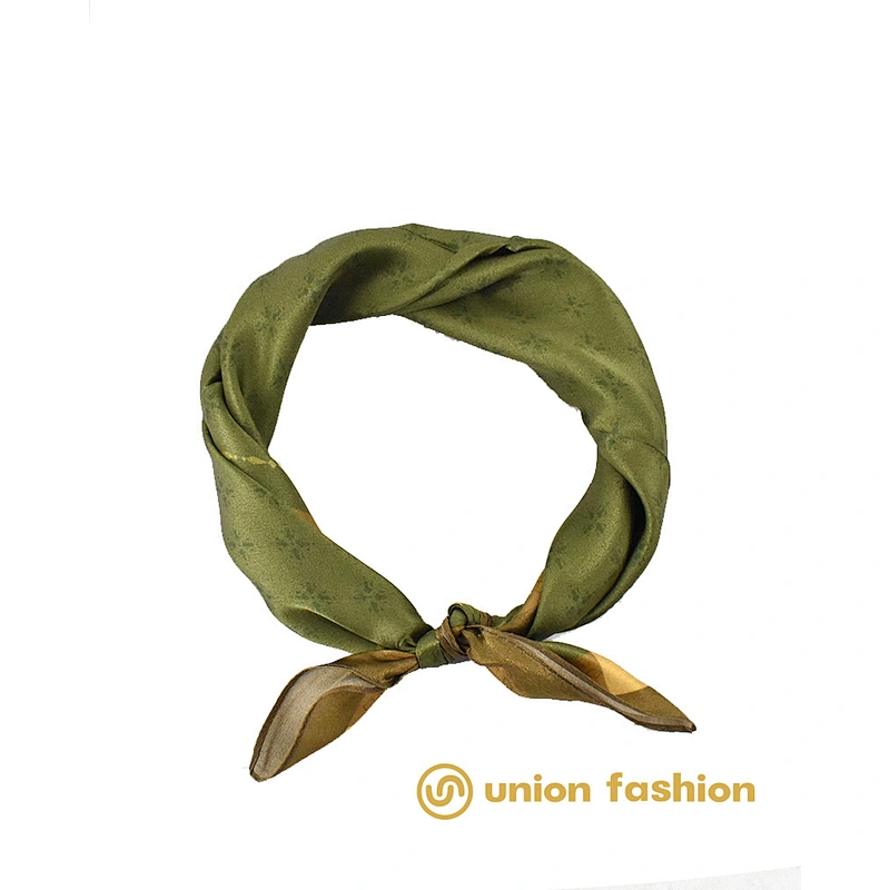Hot Sale Ladies Elegant Scarves 100% Silk Scarf Custom Printing Fashion Silk Scarves