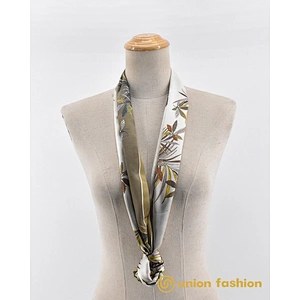 Hot Sale Ladies Elegant Scarves 100% Silk Scarf Custom Printing Fashion Silk Scarves