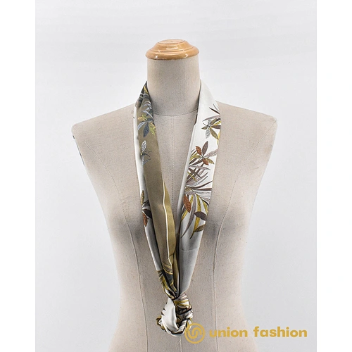 Hot Sale Ladies Elegant Scarves 100% Silk Scarf Custom Printing Fashion Silk Scarves