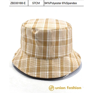 Wholesale unisex custom embroidery logo cotton travel solid outdoor flat top wide brim kids fisherman bucket hat cap