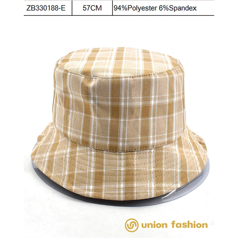Wholesale unisex custom embroidery logo cotton travel solid outdoor flat top wide brim kids fisherman bucket hat cap