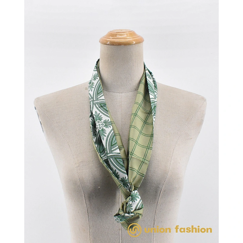Hot Sale Ladies Elegant Scarves 100% Silk Scarf Custom Printing Fashion Silk Scarves