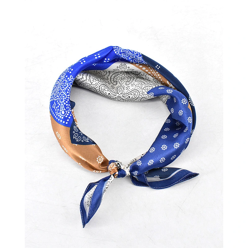Hot Sale Ladies Elegant Scarves 100% Silk Scarf Custom Printing Fashion Silk Scarves