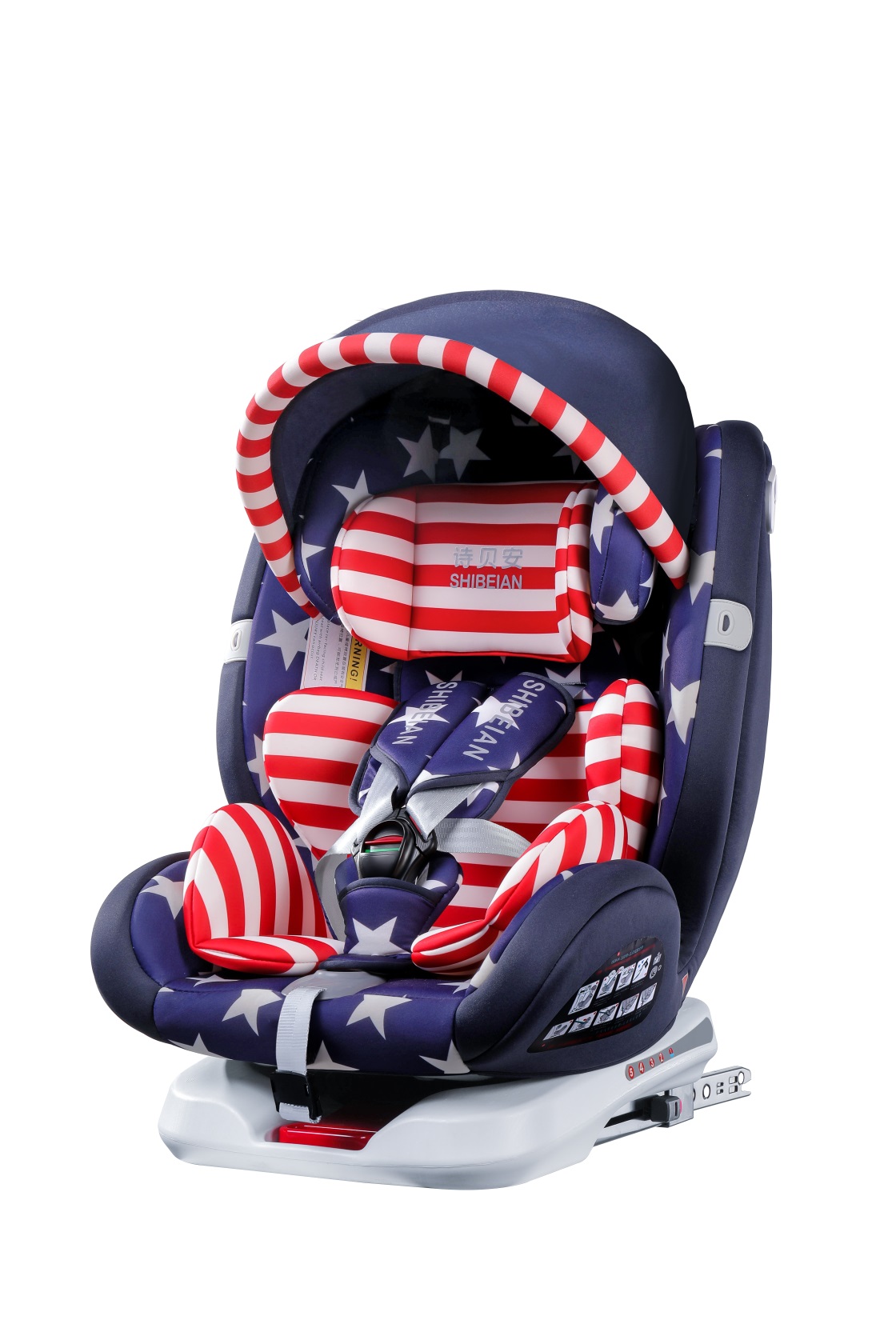 360 Degree Rotatable Isofix Infant Safety Seat Baby Car Seat for Children and Kids