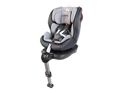 High Quality Baby Car Seat with Isofix+Top Tether and Single Hand Rotation Operation