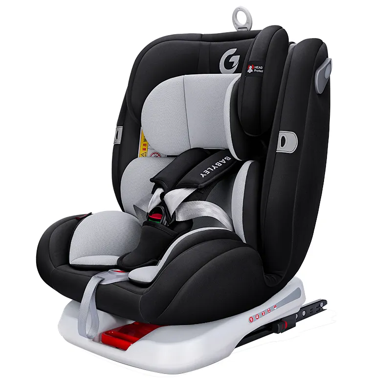 customized logo color ECE R44/04 baby car seat 0-36kg 360 degrees rotate kids children growning safety seat in car