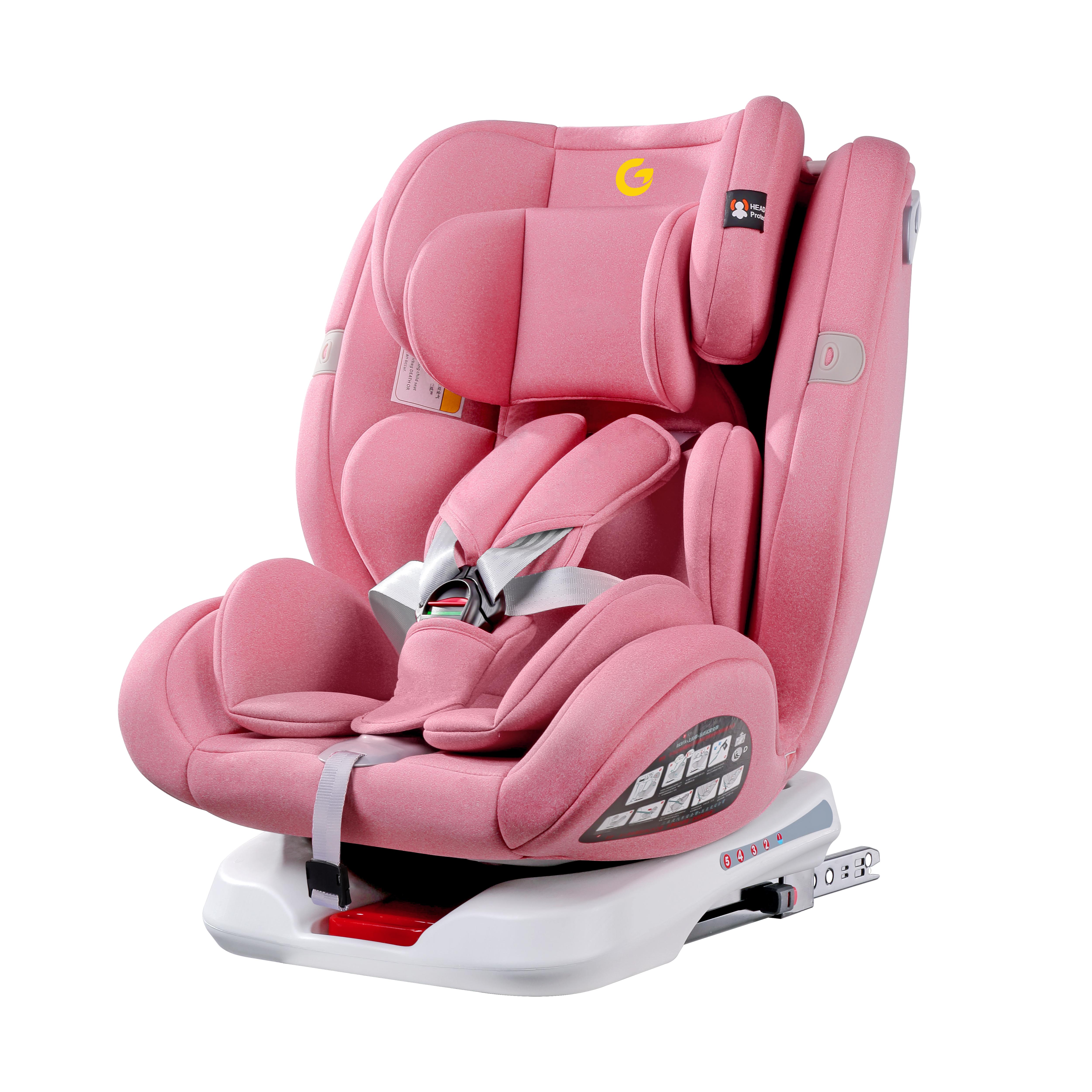 China Group0+1, 2, 3 360 Degree Rotating Baby Car Seat with Stand Leg /Baby Seat/ for Baby From Birth to 12 Year